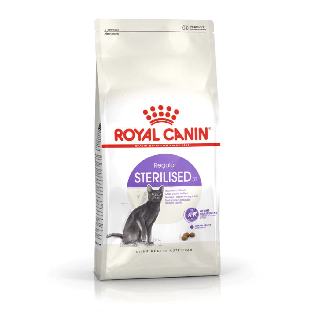 Royal Canin Sterilised 10kg อาหารเม็ดแมวโต ทำหมัน อายุ 1 ปีขึ้นไป (Dry Cat Food, โรยัล คานิน)
